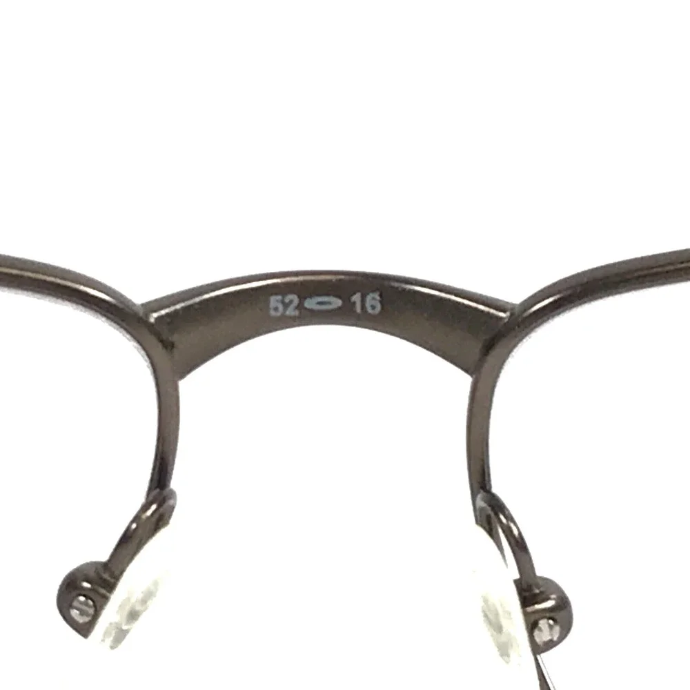 Oakley Eyeglasses Frames Wingfold OX5100-0252 Satin Pewter Rectangle 52-16-139